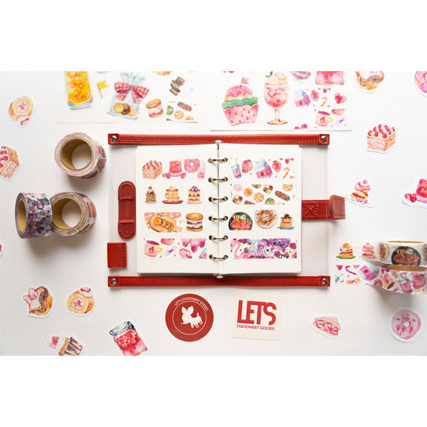 わたしのシールコーデ帳 [全3サイズ] LETS STATIONERY GOODS L22-WS0