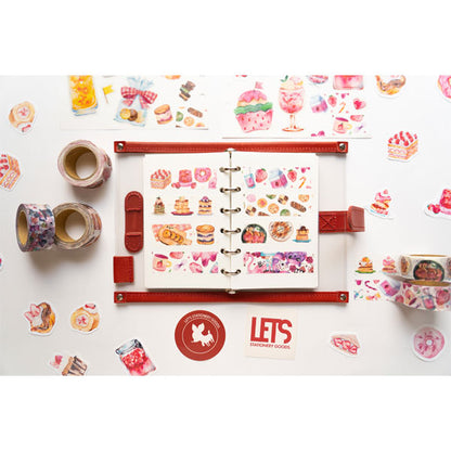 わたしのシールコーデ帳 [全3サイズ] LETS STATIONERY GOODS L22-WS0