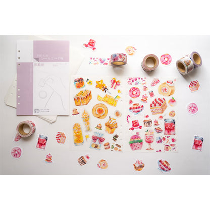 わたしのシールコーデ帳 [全3サイズ] LETS STATIONERY GOODS L22-WS0
