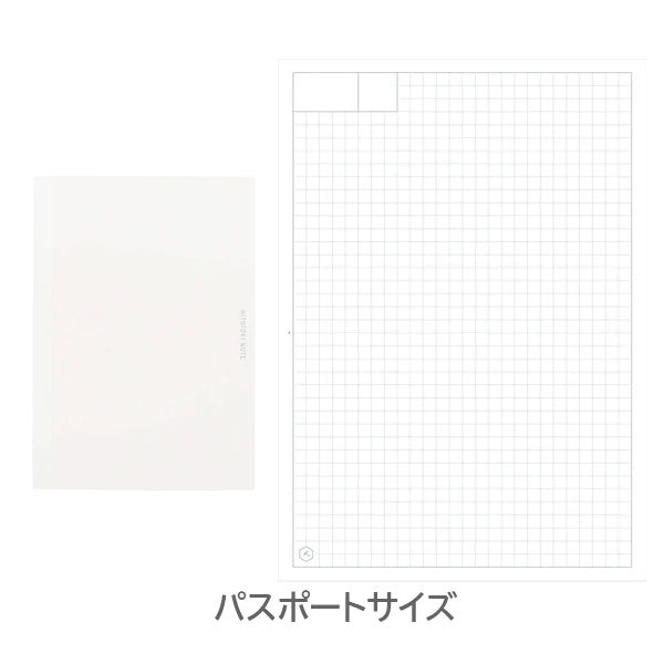 手帳のように使えるノート HITOTOKI NOTE 専用リフィル パスポートサイズ/コミックサイズ/スクエアサイズ デイリータイプ ドット方眼 [全3種類] キングジム HNR-P01/C01/S01 [M便 1/4]