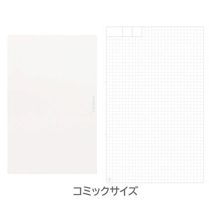 手帳のように使えるノート HITOTOKI NOTE 専用リフィル パスポートサイズ/コミックサイズ/スクエアサイズ デイリータイプ ドット方眼 [全3種類] キングジム HNR-P01/C01/S01 [M便 1/4]