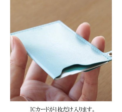 dunn《デュン》ソロパスケース＆リール式ストラップセット [全10色]  ロンド工房DSS**