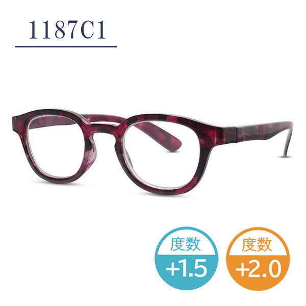 リーディンググラス 1187C1/1187C2/1187C3 [各2種類] マークス RSE-GLS018/GLS019/GLS020