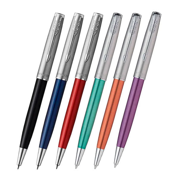 PARKER ソネット《SONNET》ボールペン サンドブラスト［全6色］M(中字) 保証書・化粧箱付き付 パーカー 21-46***Z/21-69***【送料無料※】