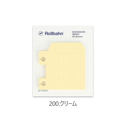 Rollbahn《 ロルバーン》 ブックマーク メモ [全3色] デルフォニックス 501202-200/561/281 [M便 1/27]