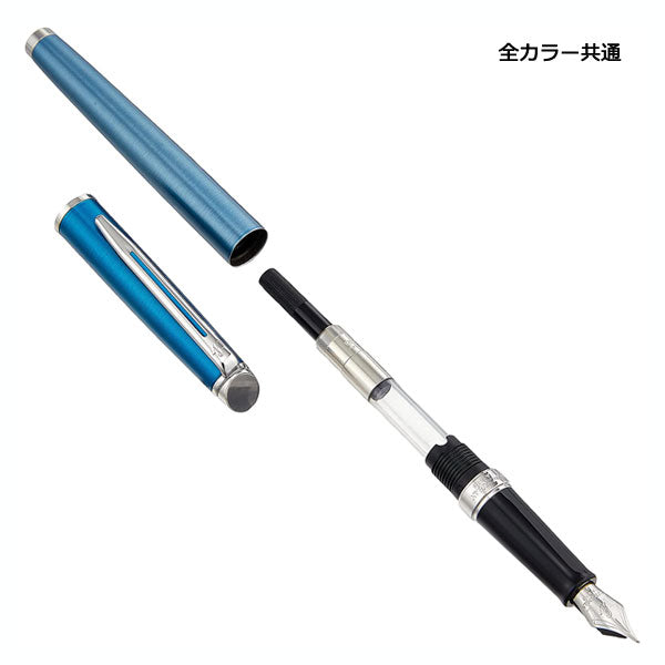 WATERMAN メトロポリタン エッセンシャル 万年筆 保証書付 [F