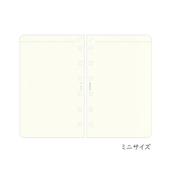 004 リフィルメモパッド 2mm方眼 80枚《ミニサイズ》 PLOTTER/プロッター　ノックス 777-164-21 ［M便 1/2］　【取寄せ品】