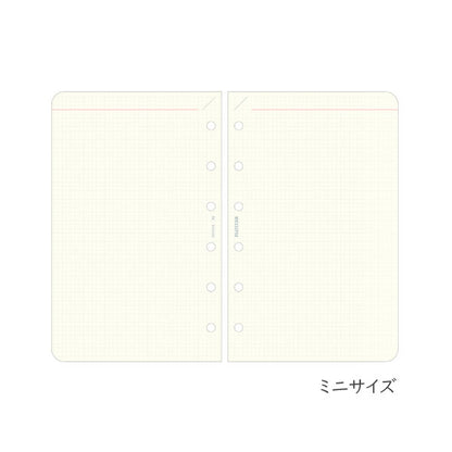 004 リフィルメモパッド 2mm方眼 80枚《ミニサイズ》 PLOTTER/プロッター　ノックス 777-164-21 ［M便 1/2］　【取寄せ品】