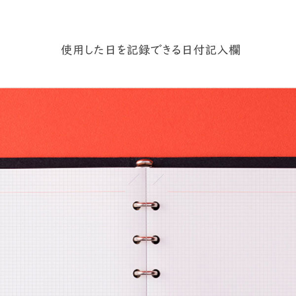004 リフィルメモパッド 2mm方眼 80枚《バイブルサイズ》 PLOTTER/プロッター　ノックス 777-164-19 ［M便 1/2］　【取寄せ品】