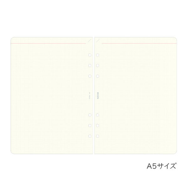 004 リフィルメモパッド 2mm方眼 80枚《A5サイズ》 PLOTTER/プロッター　ノックス 777-164-18［M便 1/2］　【取寄せ品】