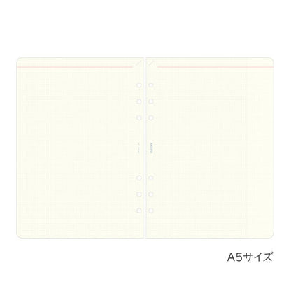 004 リフィルメモパッド 2mm方眼 80枚《A5サイズ》 PLOTTER/プロッター　ノックス 777-164-18［M便 1/2］　【取寄せ品】