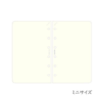 003リフィルメモパッド 無地 80枚《ミニサイズ》 PLOTTER/プロッター　ノックス 777-164-17［M便 1/4］　【取寄せ品】