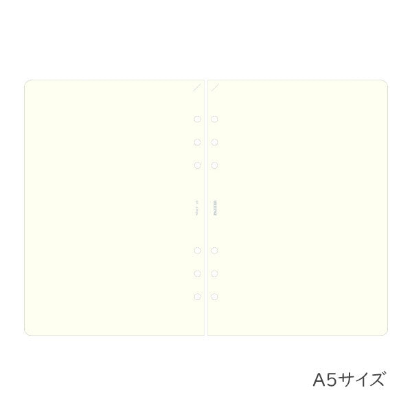 003リフィルメモパッド 無地 80枚《A5サイズ》 PLOTTER/プロッター　ノックス 777-164-14［M便 1/2］　【取寄せ品】