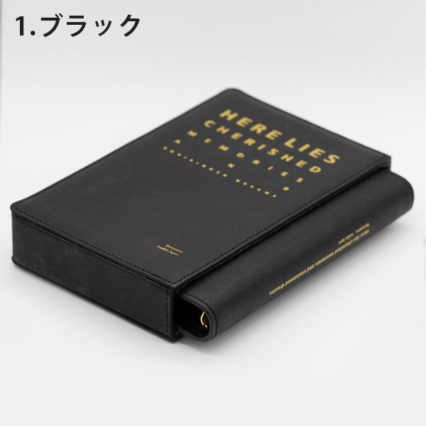 thesaurus システム手帳 バイブルサイズ [全2色] MAYAレザー リング径16mm ラダイト《Luddite》 LDK-TSBB 【送料無料*】