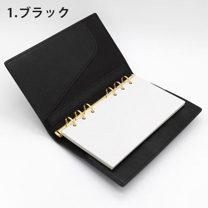 thesaurus システム手帳 バイブルサイズ [全2色] MAYAレザー リング径16mm ラダイト《Luddite》 LDK-TSBB 【送料無料*】