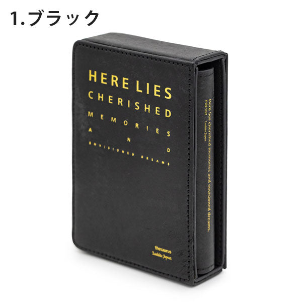 thesaurus システム手帳 マイクロ5サイズ [全2色] MAYAレザー リング径13mm ラダイト《Luddite》 LDK-TSM5 【送料無料*】