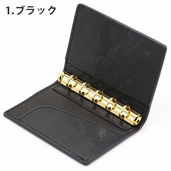 thesaurus システム手帳 マイクロ5サイズ [全2色] MAYAレザー リング径13mm ラダイト《Luddite》 LDK-TSM5 【送料無料*】
