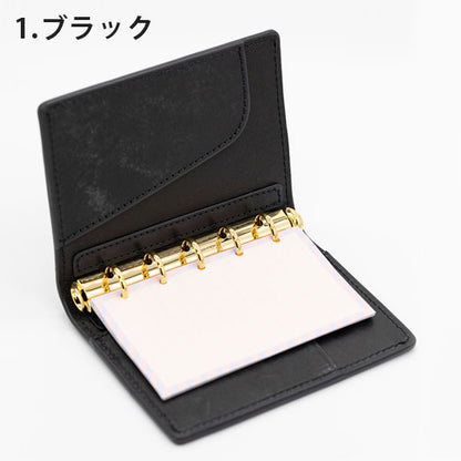 thesaurus システム手帳 マイクロ5サイズ [全2色] MAYAレザー リング径13mm ラダイト《Luddite》 LDK-TSM5 【送料無料*】