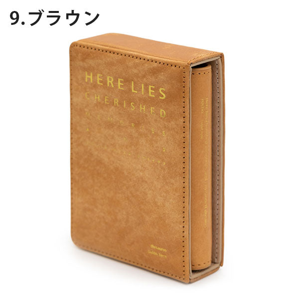 thesaurus システム手帳 マイクロ5サイズ [全2色] MAYAレザー リング径13mm ラダイト《Luddite》 LDK-TSM5 【送料無料*】