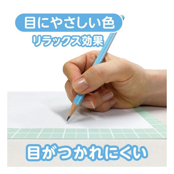 しっかりシタ字キ A4 [全5色] 筆圧サポート下敷 共栄プラスチック SHS-A4-01〜05 [M便 1/10]