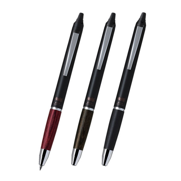フリクションボール ノック ゾーン 0.5ｍｍ ウッド調グリップ [全3色] パイロット LFBKZ-2SEF