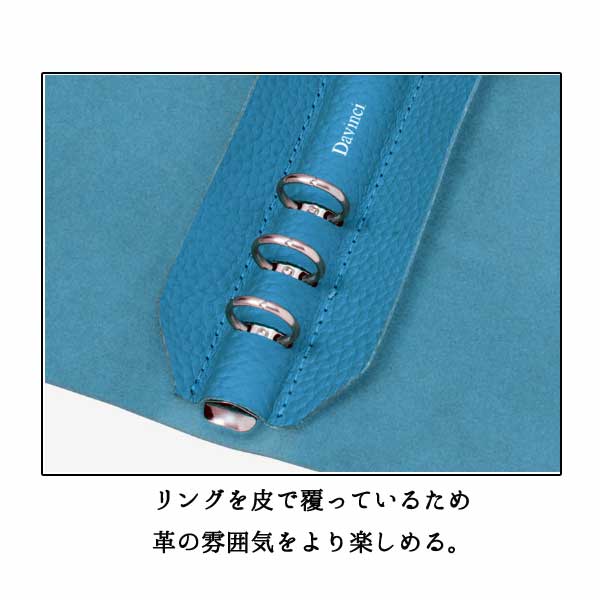 ダ・ヴィンチ ドルチェメンテ ES (A5サイズ) システム手帳 リング径