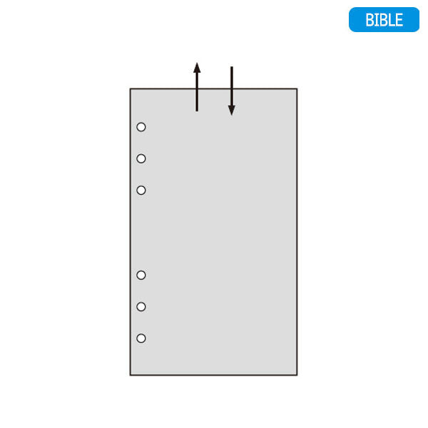 ASHFORD クリアポケット トップ BIBLE [0337] アシュフォード 0337-100 [M便 1/18]