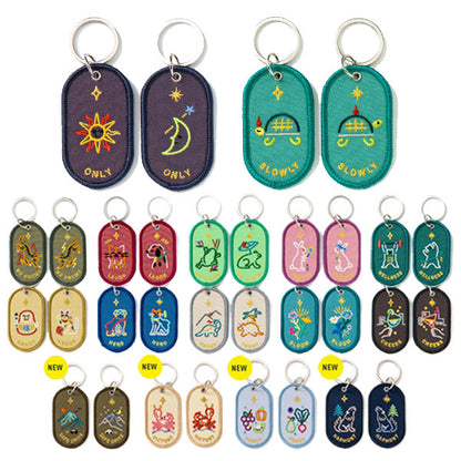2/8b PAIR KEY RING〈FEELING series〉 ペア キーリング [全16種] いろは出版 GKBA- [M便 1/6]