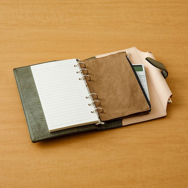 45周年限定リフィル】 ジッパー付ポケット バイブルサイズ [全2色