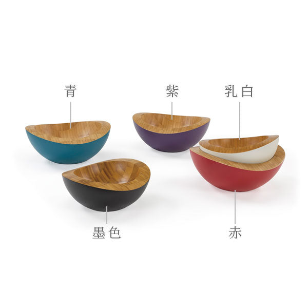 NUTS(ナッツ) ボウル [2サイズ・各5色] TEORI(テオリ) P-N/S･M/W･B･CR･BU･V【送料無料*！取寄せ品】
