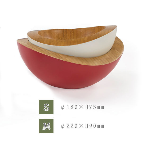 NUTS(ナッツ) ボウル [2サイズ・各5色] TEORI(テオリ) P-N/S・M/W・B
