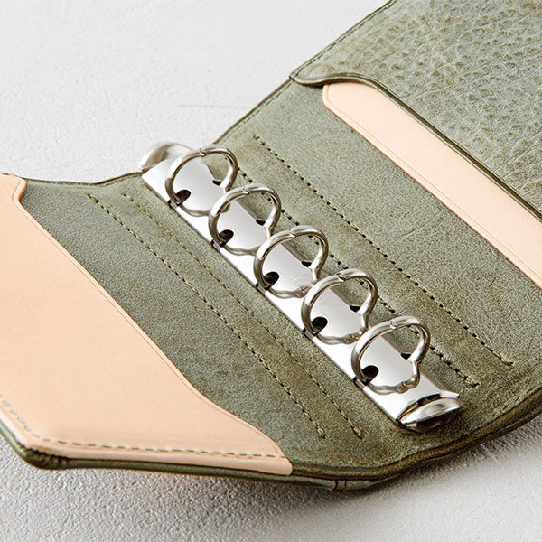 N／PEARCE《エヌピアス》システム手帳 [全3色] ［ミニ5サイズ］ リング径13mm KNOX ノックス 123-819 【送料無料*】