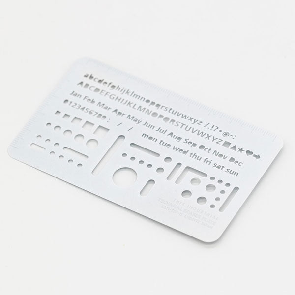 THIS INDUSTRIAL TECHNICAL ERASER PLATE （字消し板） [全２色] ラダイト LDTI-TEP-01[M便 1/30]