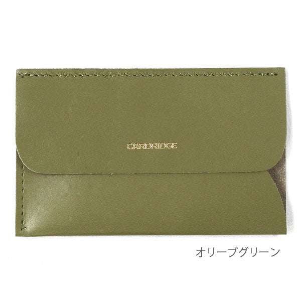 usagiya×CARDRIDGE d?nn〔カードリッジ・デュン〕国産レザー使用 超薄型レザー名刺入れ［全2色］ロンド工房 CDU0 [M便 1/12]