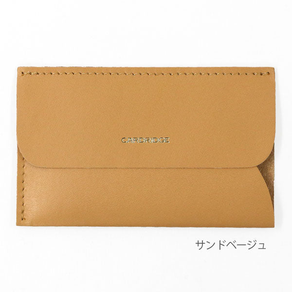 usagiya×CARDRIDGE d?nn〔カードリッジ・デュン〕国産レザー使用 超薄型レザー名刺入れ［全2色］ロンド工房 CDU0 [M便 1/12]