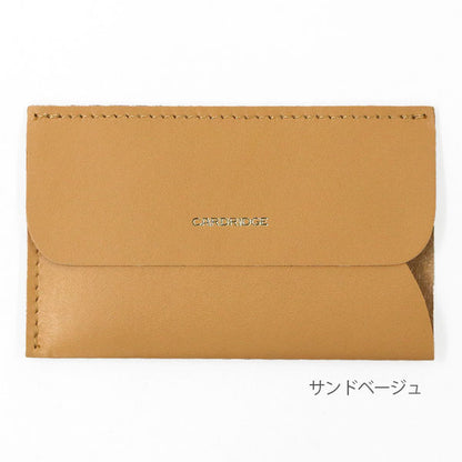 usagiya×CARDRIDGE d?nn〔カードリッジ・デュン〕国産レザー使用 超薄型レザー名刺入れ［全2色］ロンド工房 CDU0 [M便 1/12]