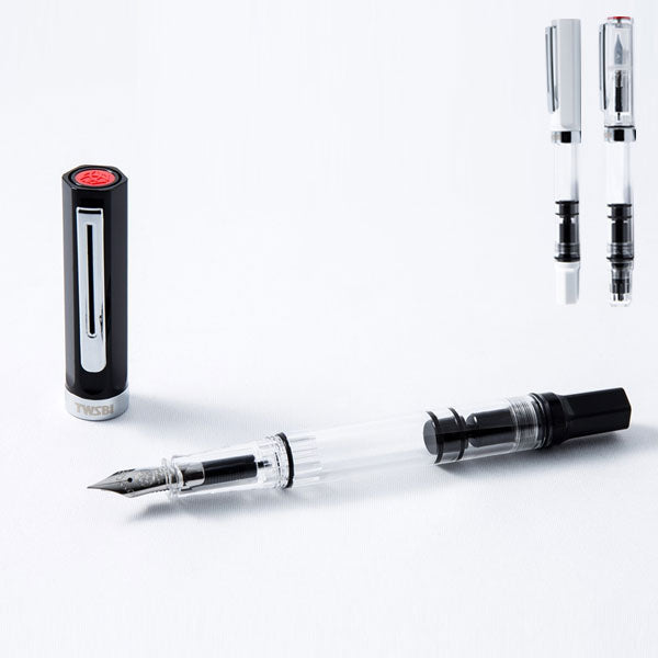TWSBI ECO (ツイスビー エコ) 万年筆 ［ブラック/ホワイト/クリア］ TWSBI M2530