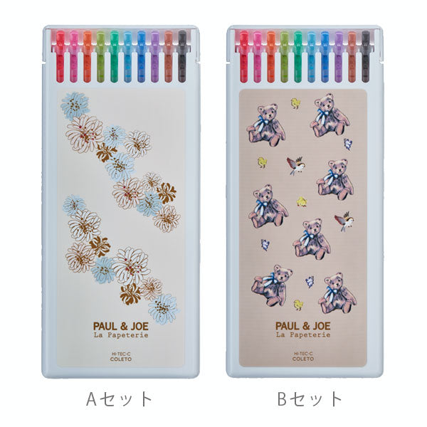 限定】 ハイテックCコレト PAUL & JOEコラボ 限定レフィルケース入り10