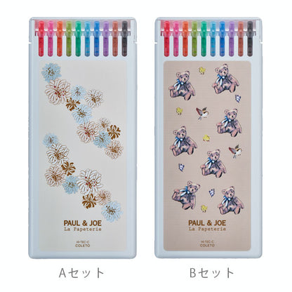 【限定】 ハイテックCコレト PAUL &amp; JOEコラボ 限定レフィルケース入り10色セット [全2セット] パイロット LHKRF4PJ2310C