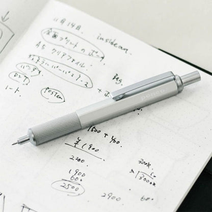 (11/29園田)Drafting Ballpoint Pen《ドラフティングボールペン》［全2色］ 油性ボールペン 0.5mm 黒 ハイタイド FT181 [M便 1/5]