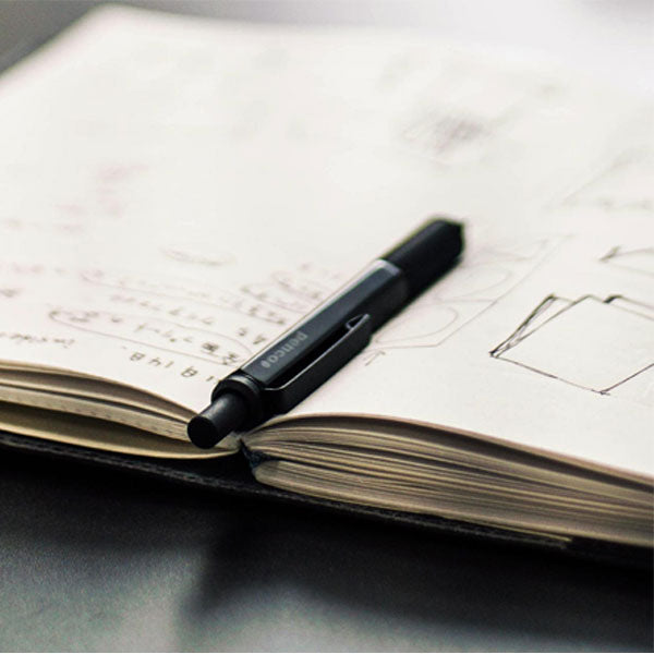 (11/29園田)Drafting Ballpoint Pen《ドラフティングボールペン》［全2色］ 油性ボールペン 0.5mm 黒 ハイタイド FT181 [M便 1/5]