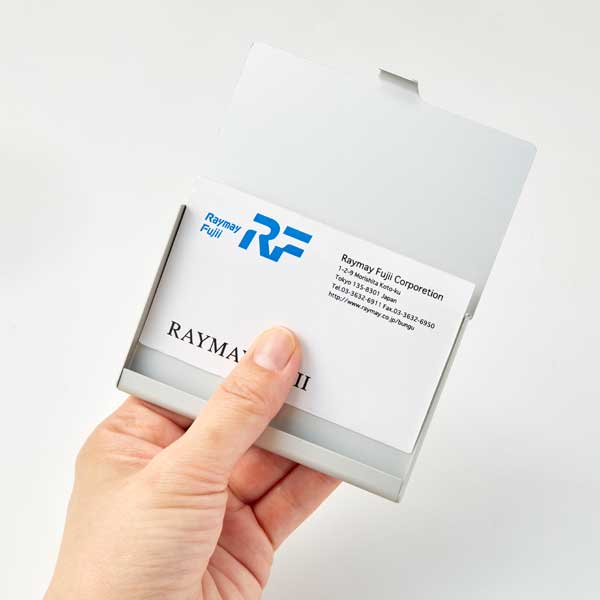 アルミ カードケース 名刺入れ 25枚収納＜全4色＞ レイメイ藤井