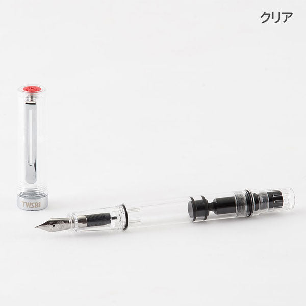 TWSBI ECO-T(ツイスビー エコT) 万年筆 ［クリア/ミントブルー］ TWSBI M253