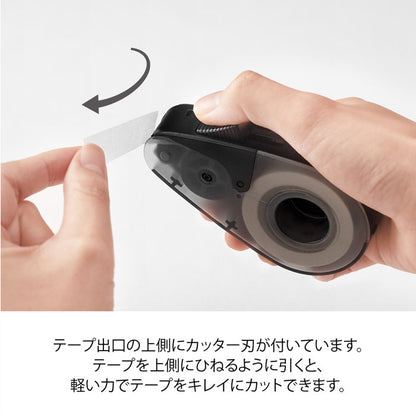 NEW！クイックテープカッター マグネット内蔵 [全2色] デザインフィル(ミドリ) 49097・49098