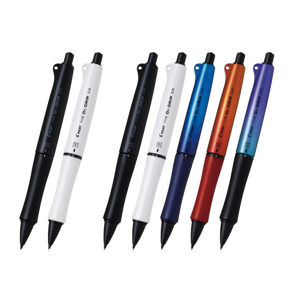 【12/03角乢】ザ・ドクターグリップ BLACK ACCENT シャープペン 0.3mm/0.5mm パイロット HTDGB-13/15- [M便 1/10]
