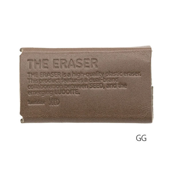 THE ERASER Leather Model Buttero 消しゴムカバー LUDDITE×SEED