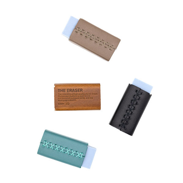 (12/3園田)THE ERASER Leather Model Buttero 消しゴムカバー LUDDITE×SEED ラダイト LDPL-ESB[M便 1/36]