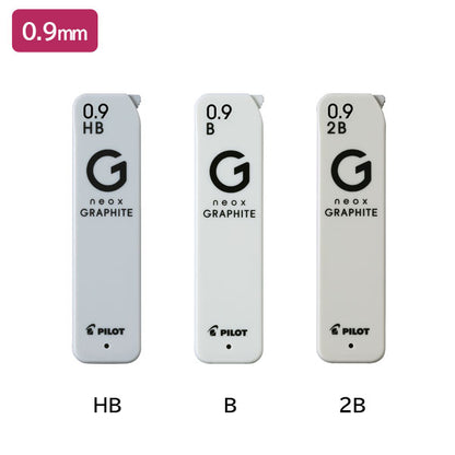 【12/5角乢】シャープ替芯 neox GRAPHITE 0.3/0.4/0.5/0.7/0.9mm [全8色] パイロット HRFG-[M便 1/60]