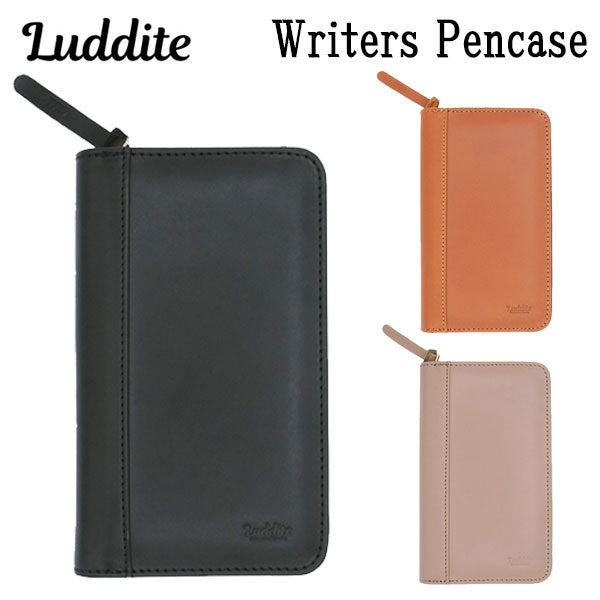 Writers Pencase バケッタレザー ペンケース 万年筆3本用 [全3色] ラダイト《Luddite》1957-LDK-WRPN3-