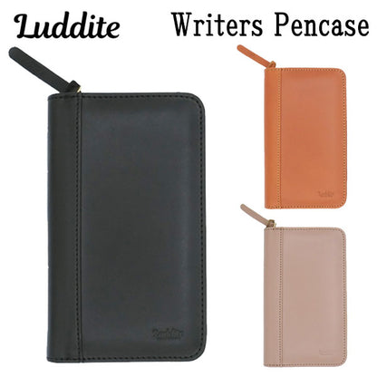 Writers Pencase バケッタレザー ペンケース 万年筆3本用 [全3色] ラダイト《Luddite》1957-LDK-WRPN3-